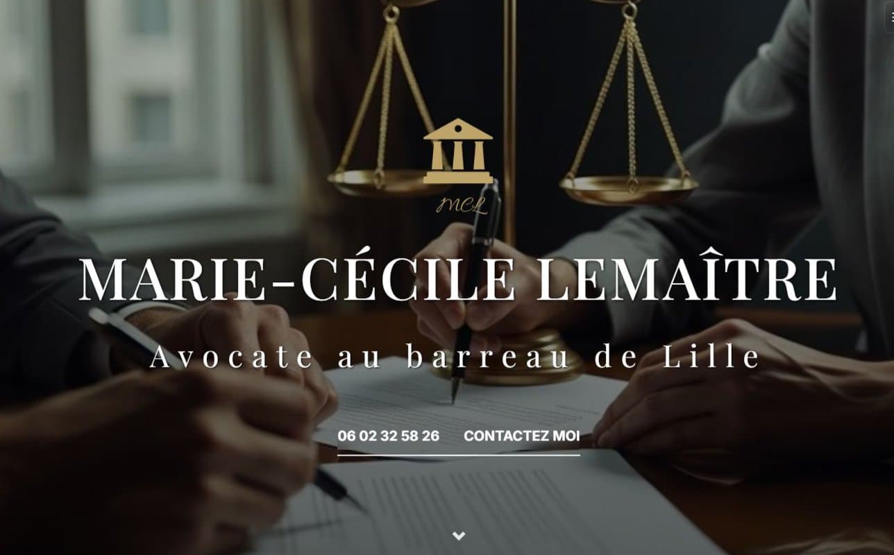 Lawsites — capture d’écran desktop